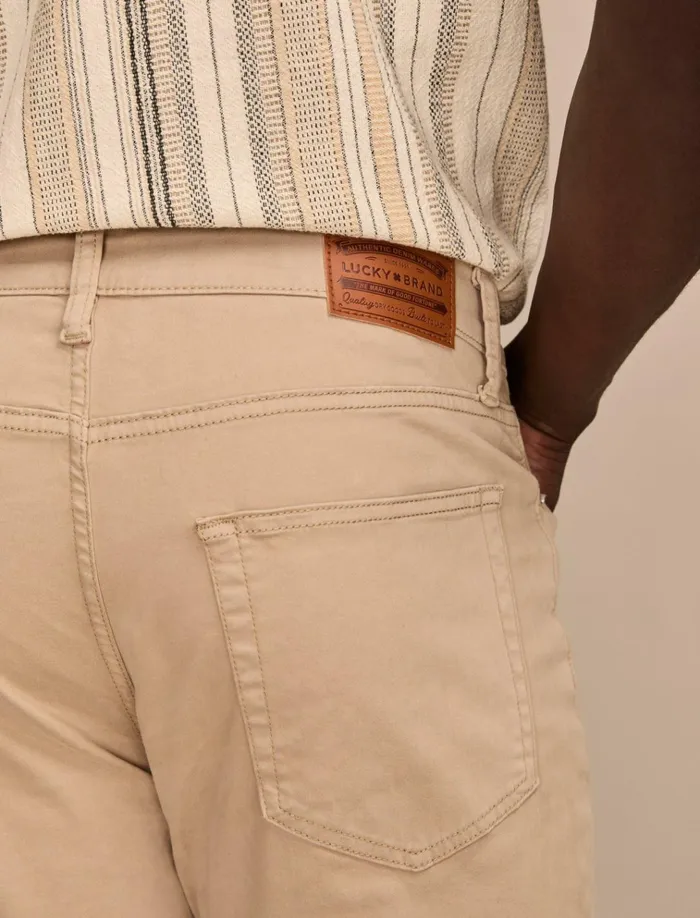 223 Straight Sateen Stretch Jean Sand Men Lucky Brand Pants