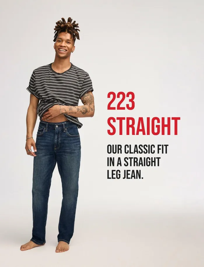 223 Straight Sateen Stretch Jean Sand Men Lucky Brand Pants