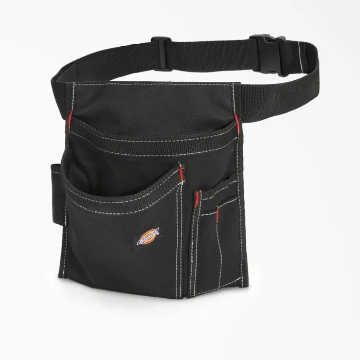 5Pocket Work Apron With Side Tool Pouch Black Black bk Men Dickies Tool Bags