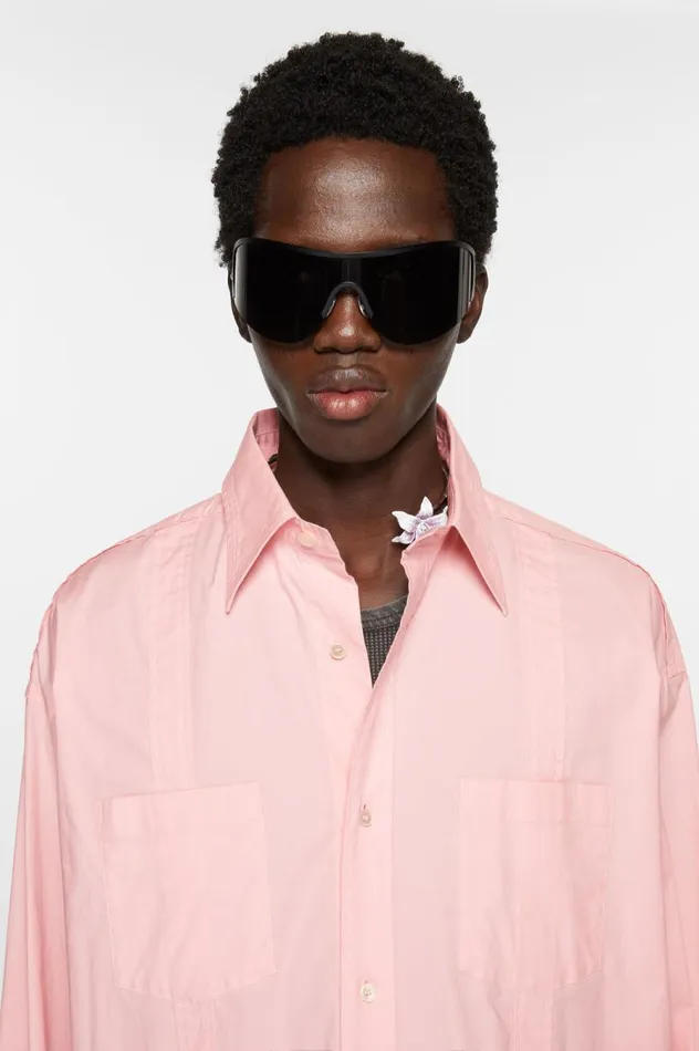 Acne Studios Buttonup Shirt Pink Men Shirts
