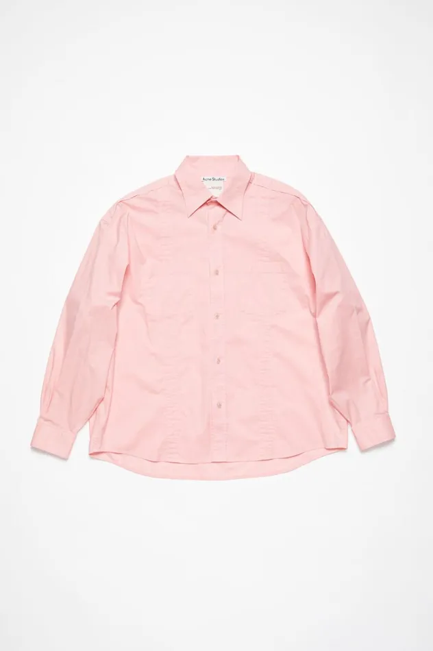 Acne Studios Buttonup Shirt Pink Men Shirts