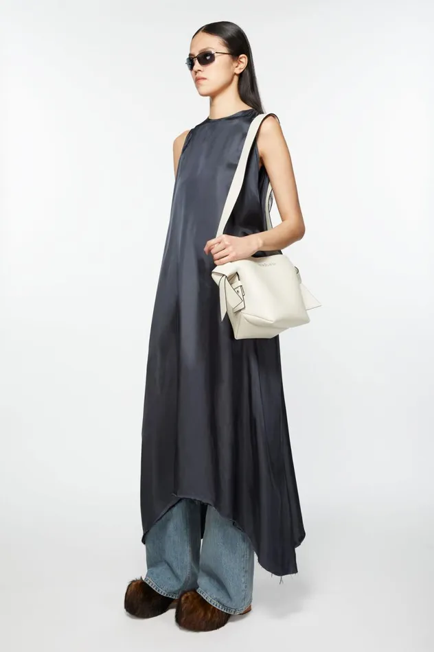 Acne Studios Musubi Mini Shoulder Bag Whiteblack Women Bags