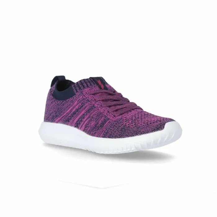 Alexis Memory Foam Trainers Fuchsia Women Trespass Trainers