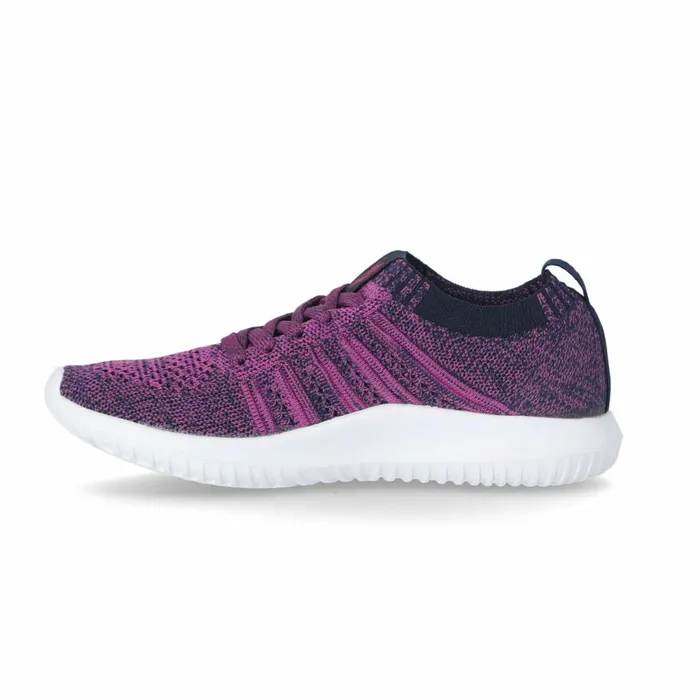 Alexis Memory Foam Trainers Fuchsia Women Trespass Trainers