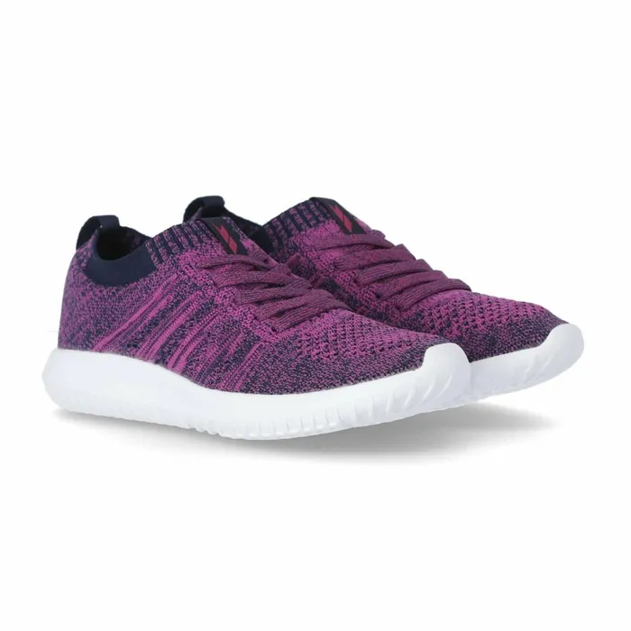 Alexis Memory Foam Trainers Fuchsia Women Trespass Trainers