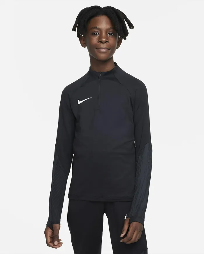 All Clothing Kids Nike DriFIT Strike Blackblackanthracitewhite