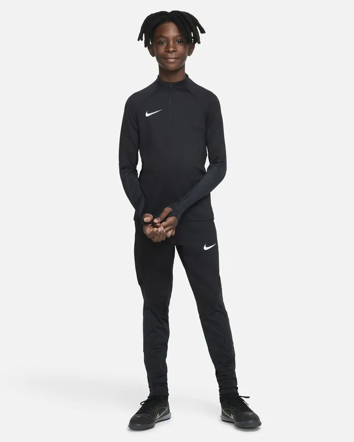All Clothing Kids Nike DriFIT Strike Blackblackanthracitewhite