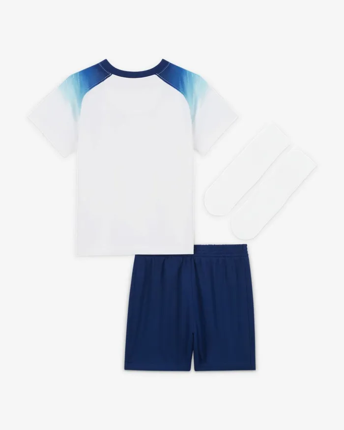 All Clothing Kids Nike England 202223 Home Whiteblue Furyblue Void