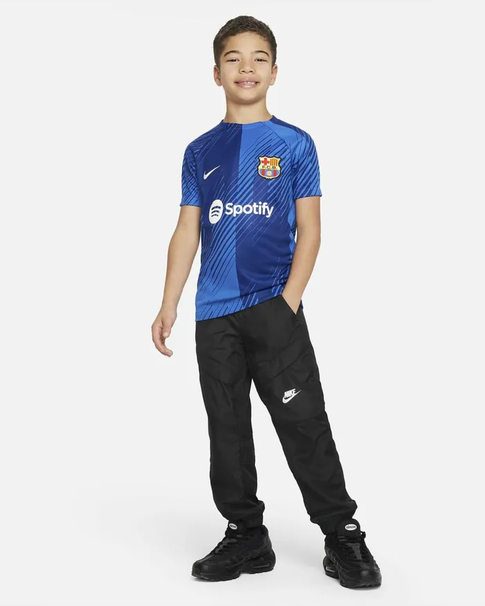 All Clothing Kids Nike FC Barcelona Academy Pro HomeAway Royal Blueroyal Bluedeep Royal Bluewhite