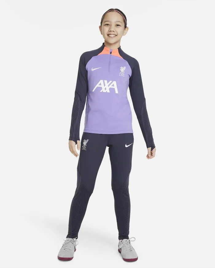 All Clothing Kids Nike Liverpool FC Strike Third Gridironwhite