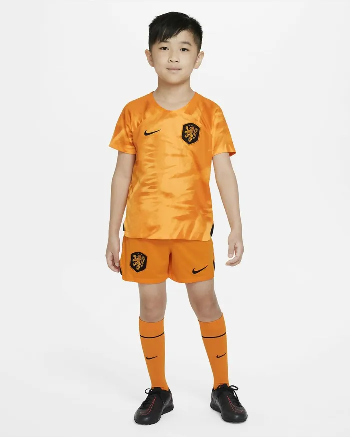 All Clothing Kids Nike Netherlands 202223 Home Laser Orangeorange Peelblack