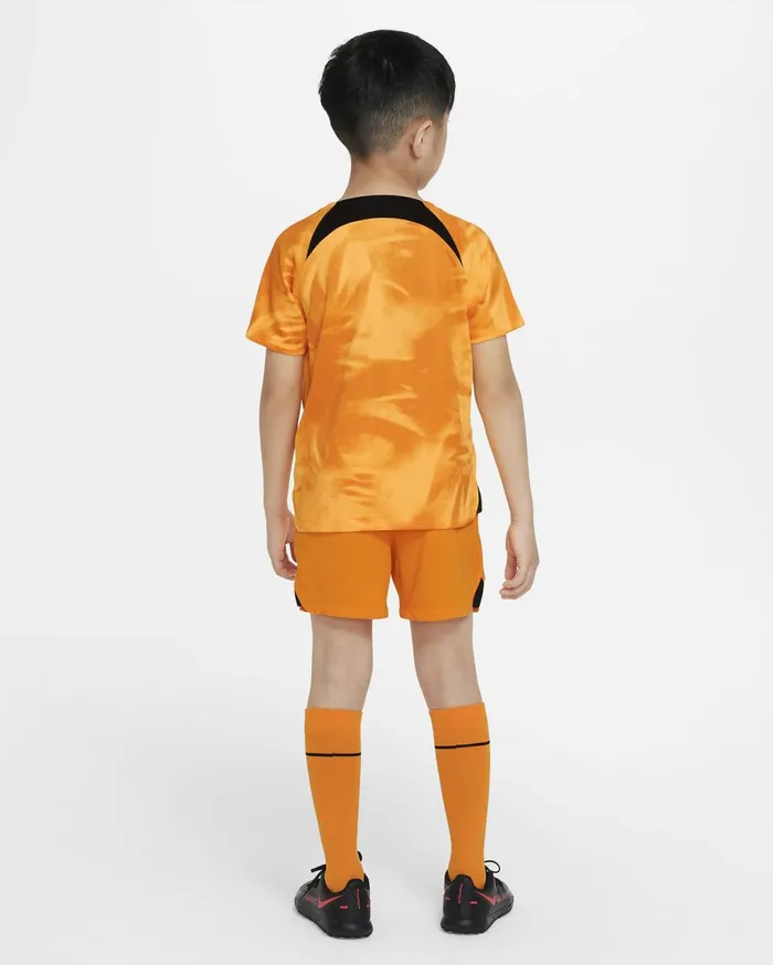 All Clothing Kids Nike Netherlands 202223 Home Laser Orangeorange Peelblack