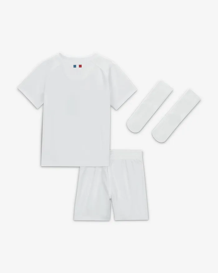 All Clothing Kids Nike Paris SaintGermain 202324 Away Whitemidnight Navymidnight Navy