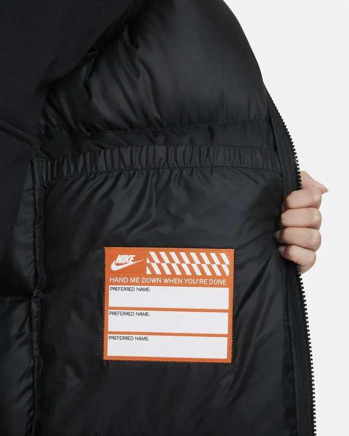 All Clothing Kids Nike Sportswear Heavyweight Synthetic Fill EasyOn Blackblackanthracite