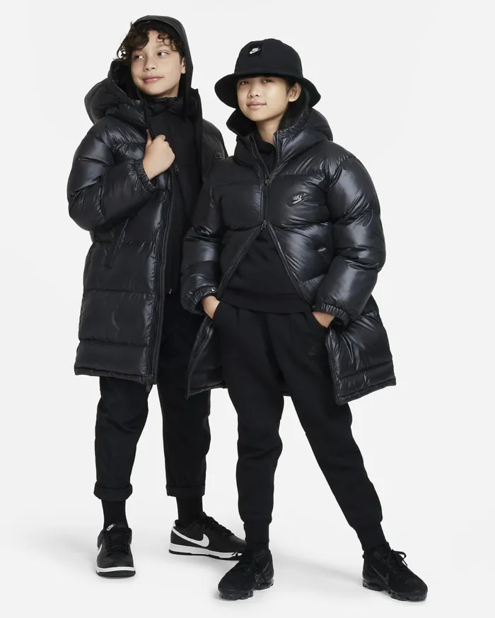 All Clothing Kids Nike Sportswear Heavyweight Synthetic Fill EasyOn Blackblackanthracite