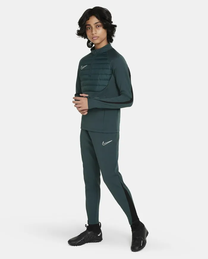 All Clothing Kids Nike ThermaFIT Academy Deep Jungleblack