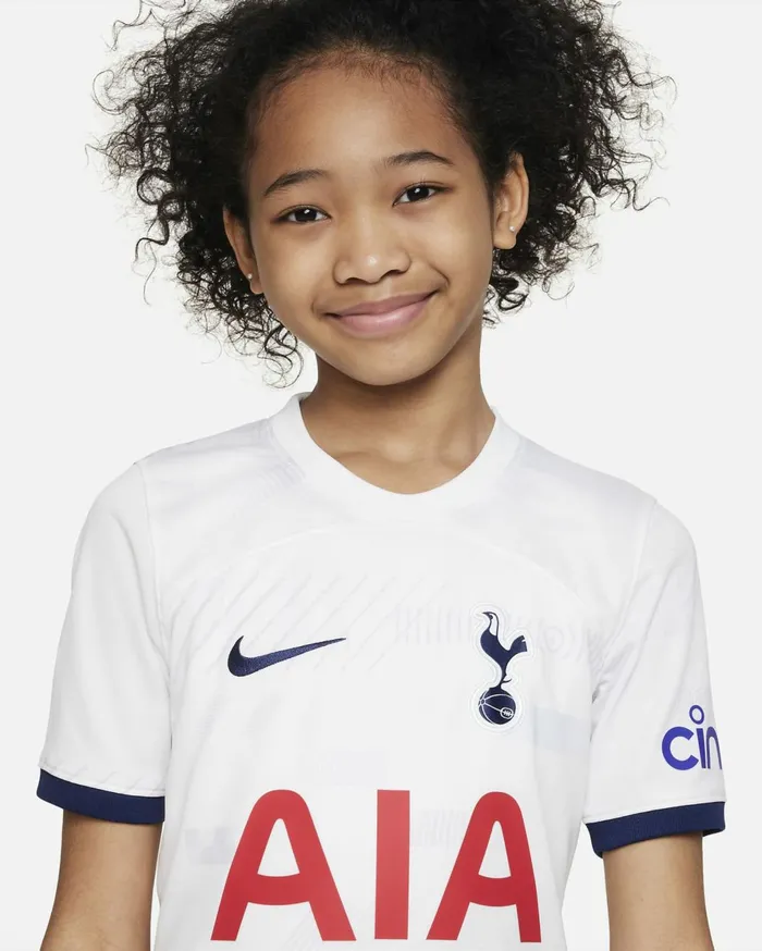 All Clothing Kids Nike Tottenham Hotspur 202324 Stadium Home Whitebinary Blue