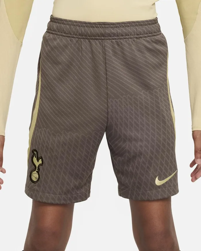 All Clothing Kids Nike Tottenham Hotspur Strike Third Ironstonewheatgrassteam Gold