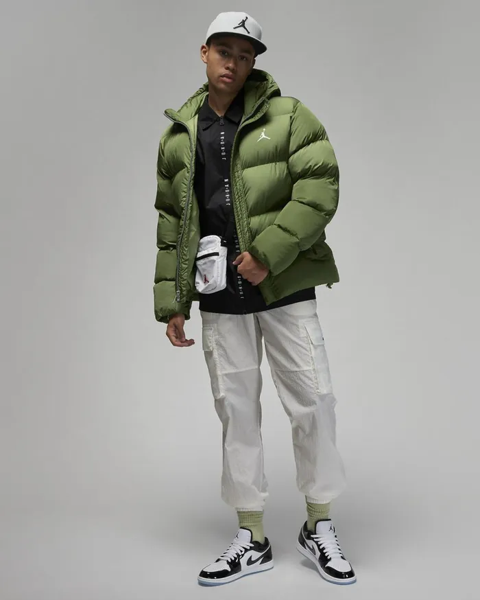 All Clothing Men Nike Jordan Essentials Sky J Light Olivesail