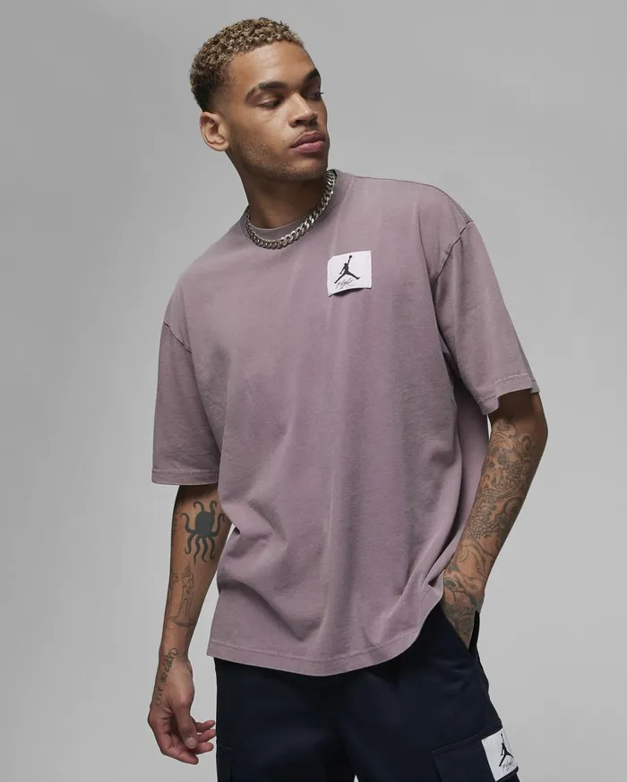 All Clothing Men Nike Jordan Flight Essentials Sky J Mauve