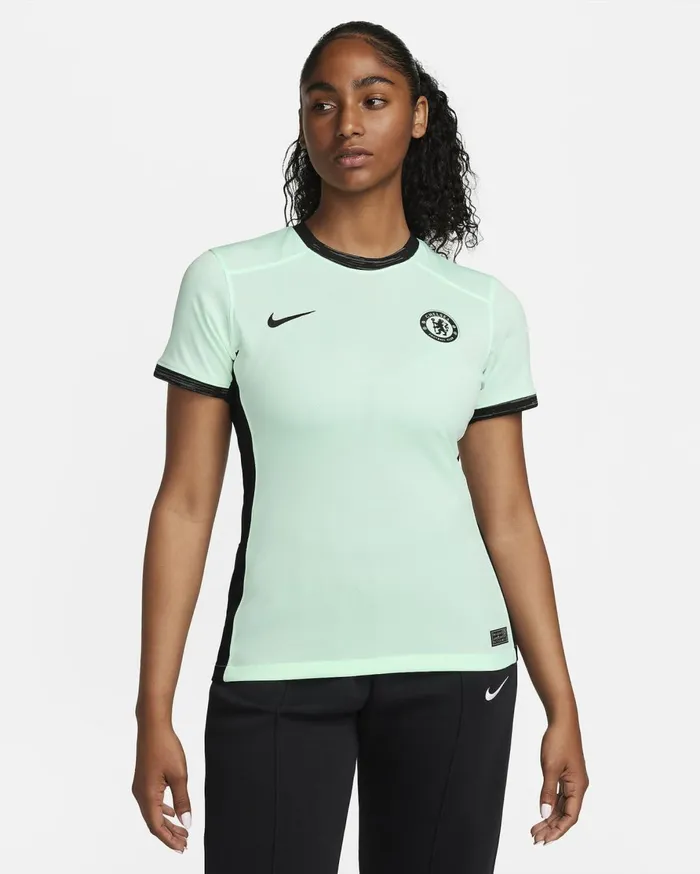 All Clothing Women Nike Chelsea FC 202324 Stadium Third Mint Foamblack