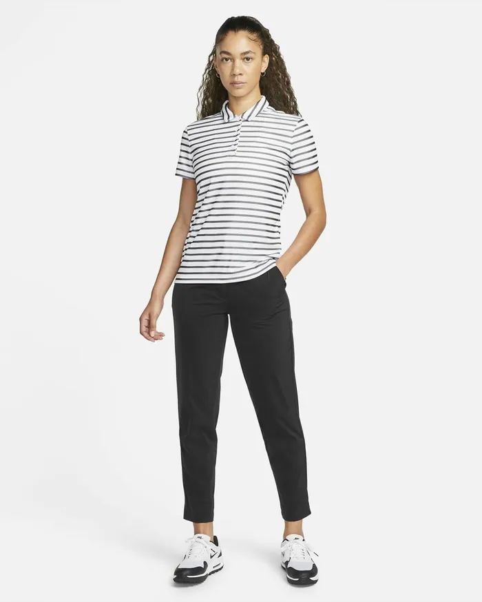 All Clothing Women Nike DriFIT Tour Blackwhite