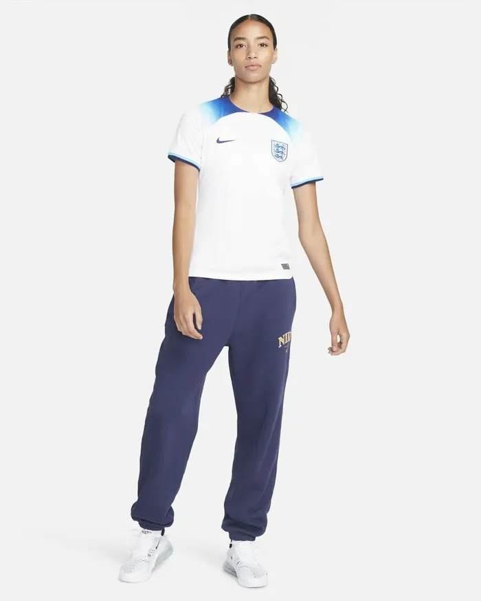 All Clothing Women Nike England 202223 Stadium Home Whiteblue Furyblue Void