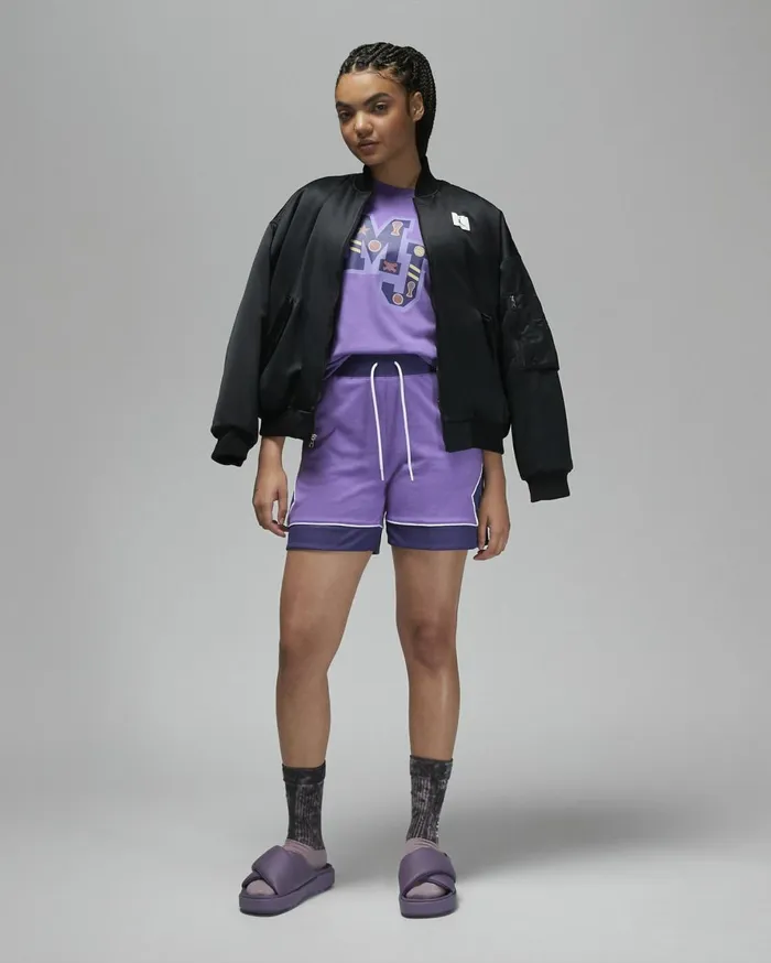 All Clothing Women Nike Jordan Action Grapesky J Purplewhite
