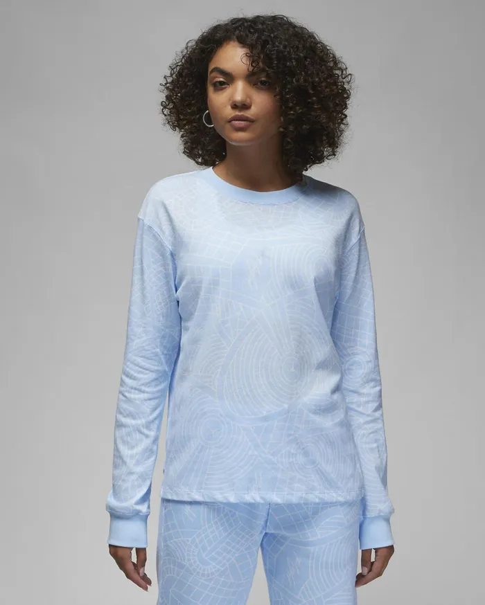 All Clothing Women Nike Jordan Flight Ice Blue