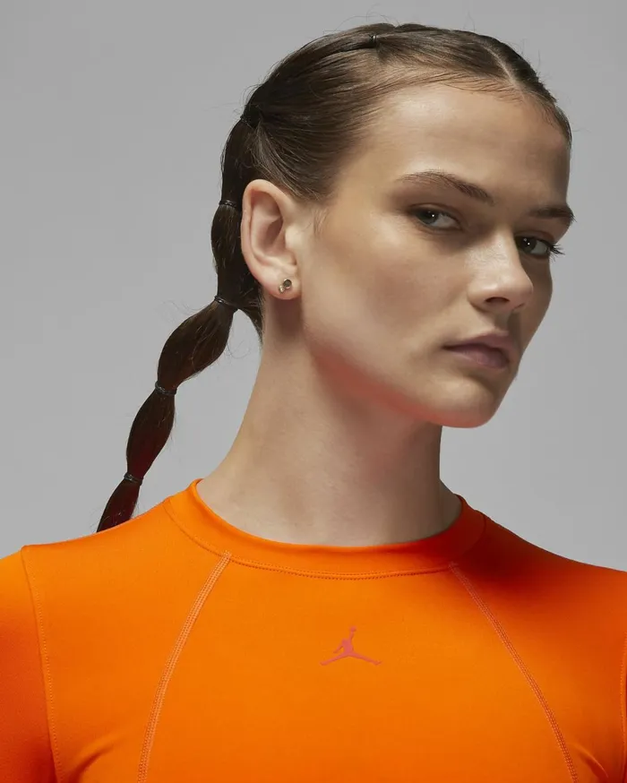 All Clothing Women Nike Jordan Sport Safety Orangesafety Orangefire Red