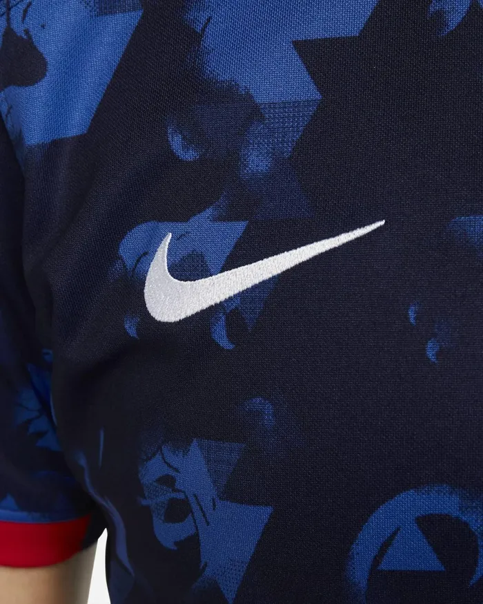 All Clothing Women Nike Netherlands 2023 Stadium Away Blackened Blueuniversity Redwhite