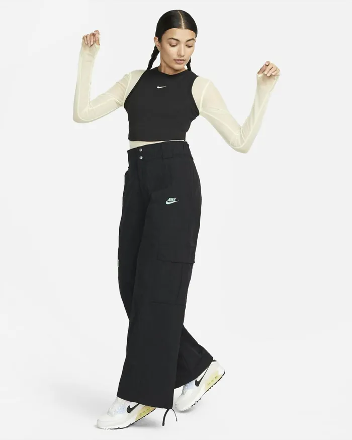 All Clothing Women Nike Sportswear Chill Knit Blacksail