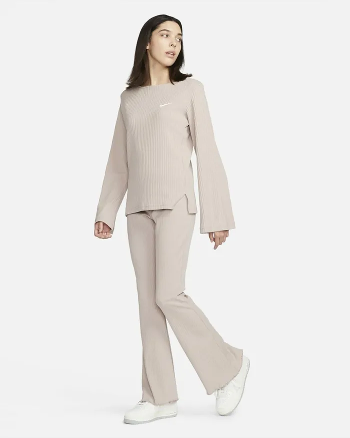 All Clothing Women Nike Sportswear Diffused Taupewhite
