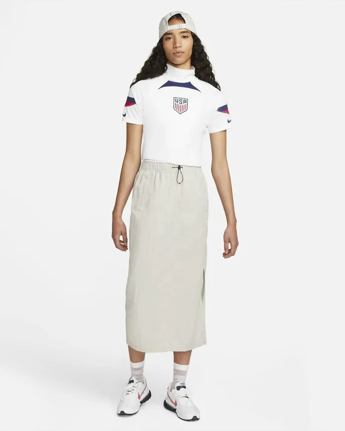 All Clothing Women Nike USMNT 202223 Stadium Home Whiteloyal Blue