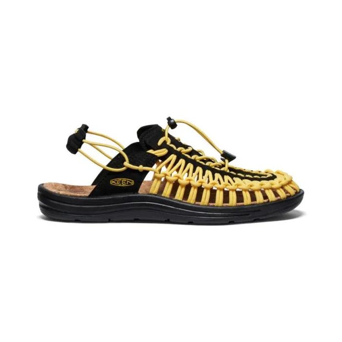 All Gender UNEEK II Convertible BlackKeen Yellow Sandal Women KEEN Sandals