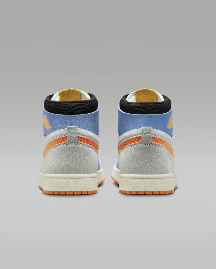 All Shoes Men Nike Air Jordan 1 Zoom CMFT 2 Sailroyal Pulselight Silveralpha Orange