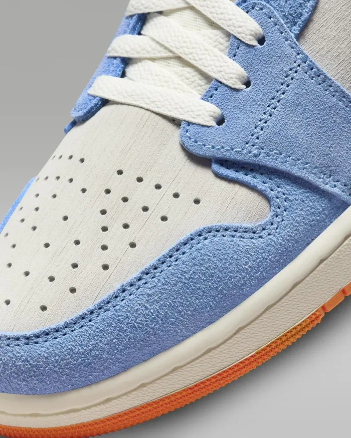 All Shoes Men Nike Air Jordan 1 Zoom CMFT 2 Sailroyal Pulselight Silveralpha Orange