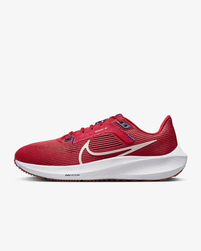All Shoes Men Nike Pegasus 40 University Redmidnight Navyblue Joysea Glass