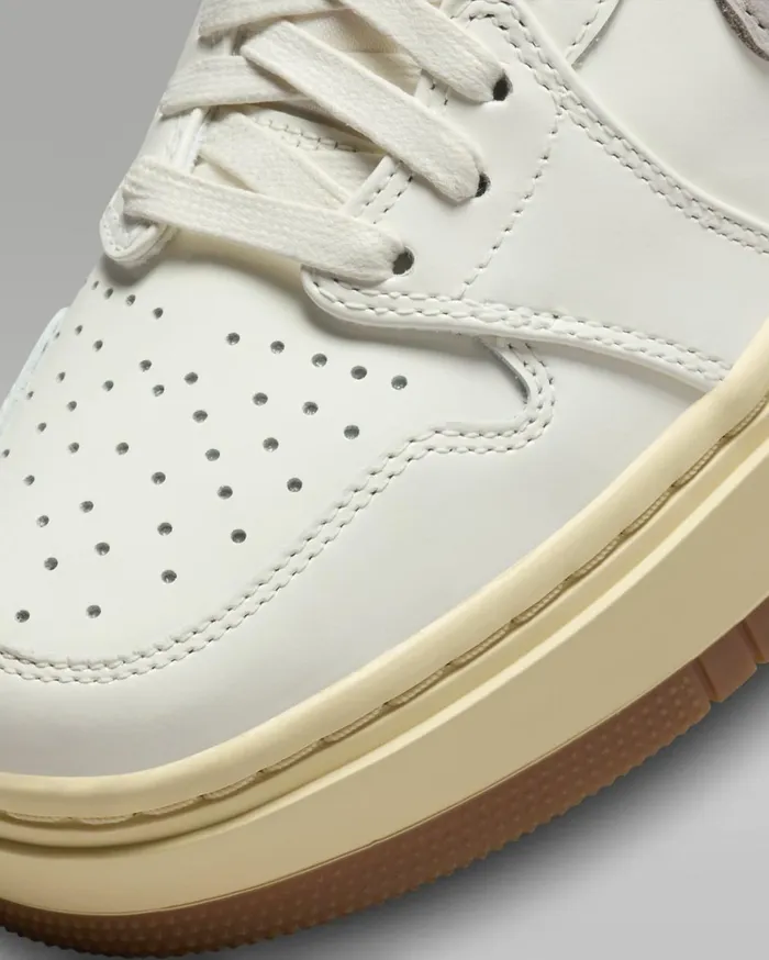 All Shoes Women Nike Air Jordan 1 Elevate High SE Sailpale Vanillagum Medium Browncollege Grey
