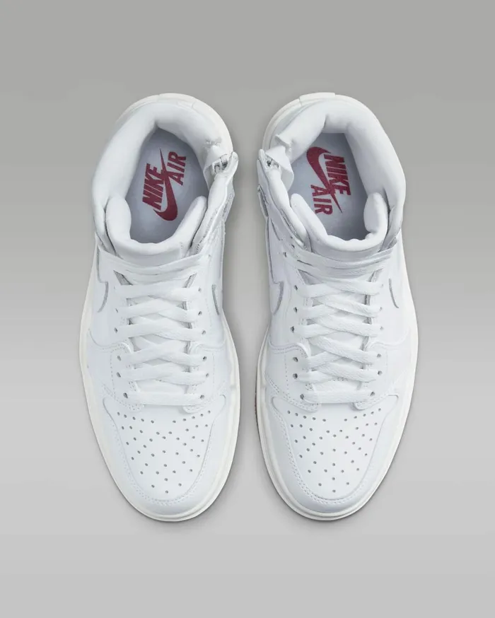 All Shoes Women Nike Air Jordan 1 Elevate High SE Whitesailgum Light Brownwhite
