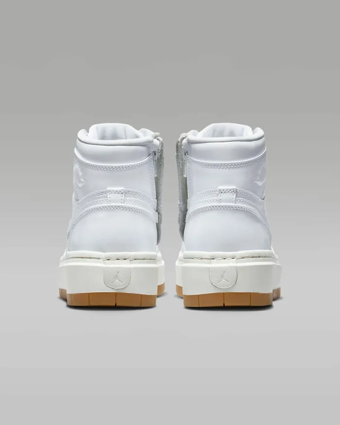 All Shoes Women Nike Air Jordan 1 Elevate High SE Whitesailgum Light Brownwhite