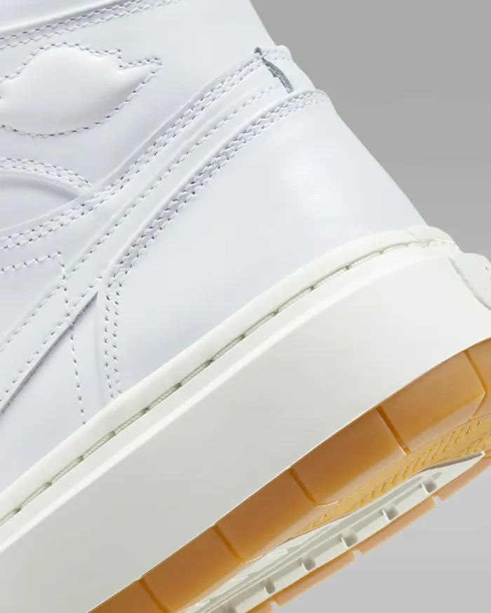 All Shoes Women Nike Air Jordan 1 Elevate High SE Whitesailgum Light Brownwhite