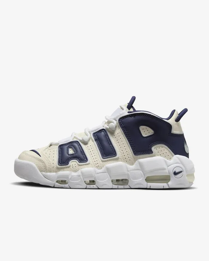 All Shoes Women Nike Air More Uptempo Coconut Milkwhitemidnight Navy