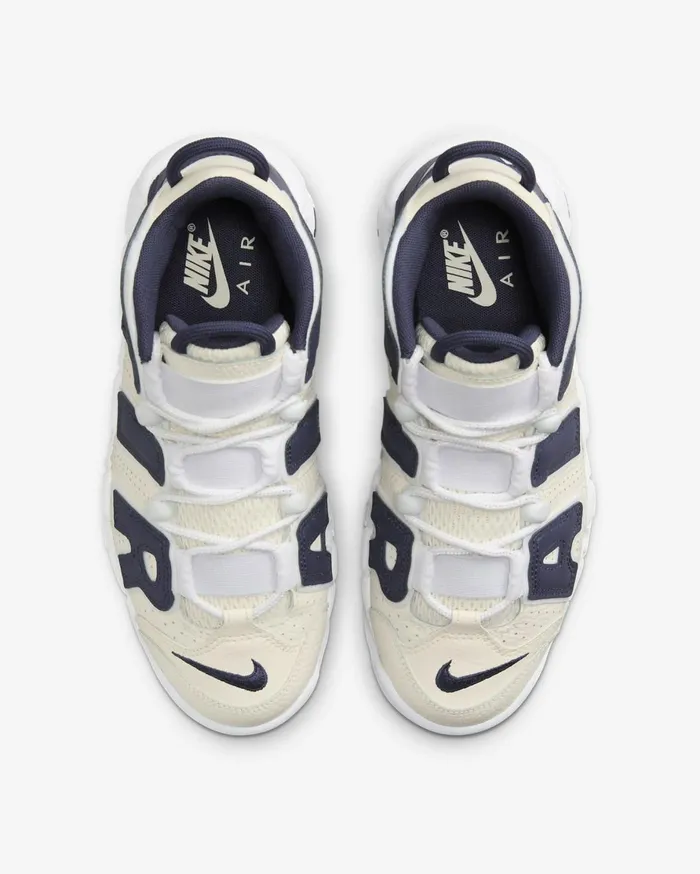 All Shoes Women Nike Air More Uptempo Coconut Milkwhitemidnight Navy