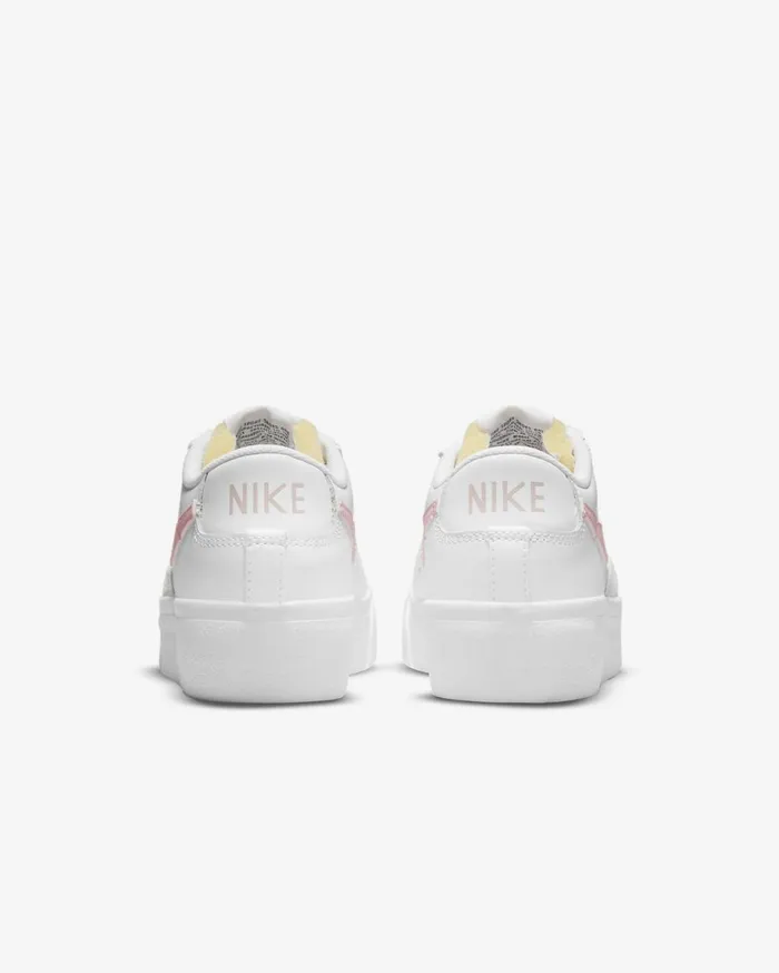All Shoes Women Nike Blazer Low Platform Whitesummit Whiteblackpink Glaze