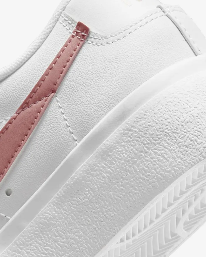 All Shoes Women Nike Blazer Low Platform Whitesummit Whiteblackpink Glaze