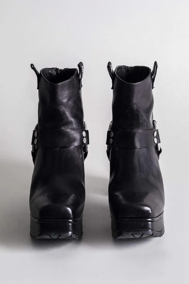 Ankle Harness Half Platform Boot Boots R13 Women Ankle Harness Half Platform Boot Boots R13 Women