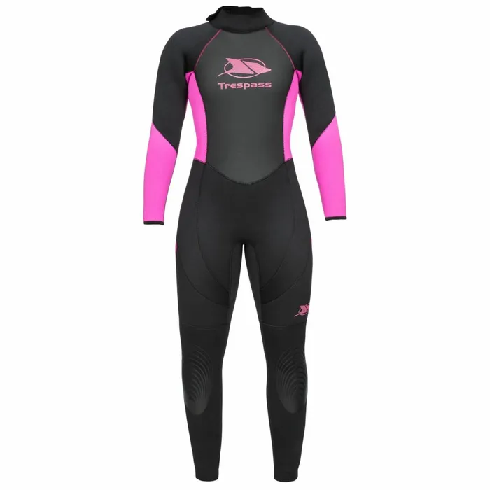 Aquaria 5mm Full Wetsuit Black Women Trespass Swimwear