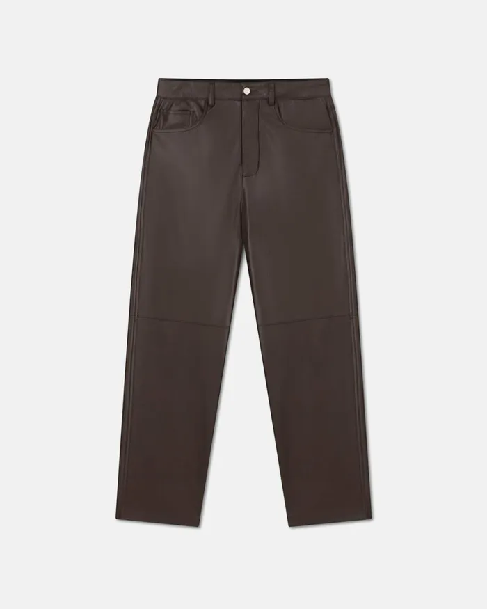 Aric Coffee Ground Men Nanushka Pants Aric Coffee Ground Men Nanushka Pants