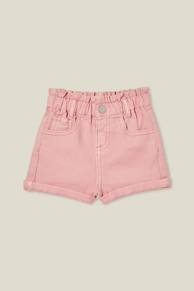 Baby Bottoms Cotton On Anna Paperbag Relaxed Short Zephyr Wash
